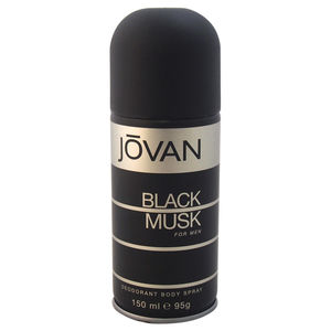 Jovan Black Musk by Jovan for Men 5 oz Deodorant Body Spray